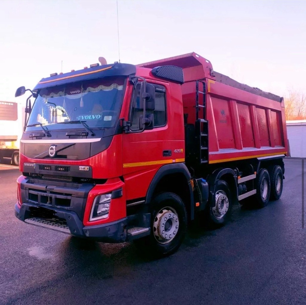 Volvo FMX 420 — самосвал 30 тонн