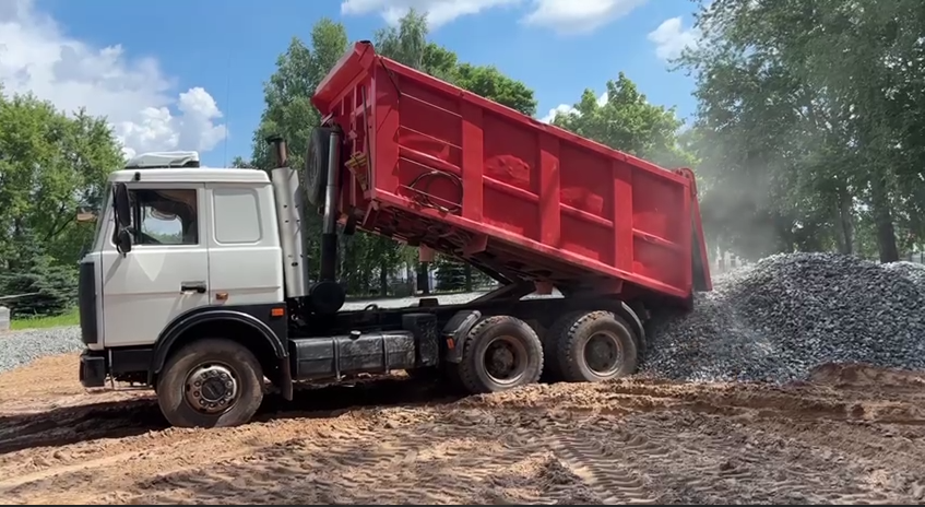Доставка гранитного щебня в Минске