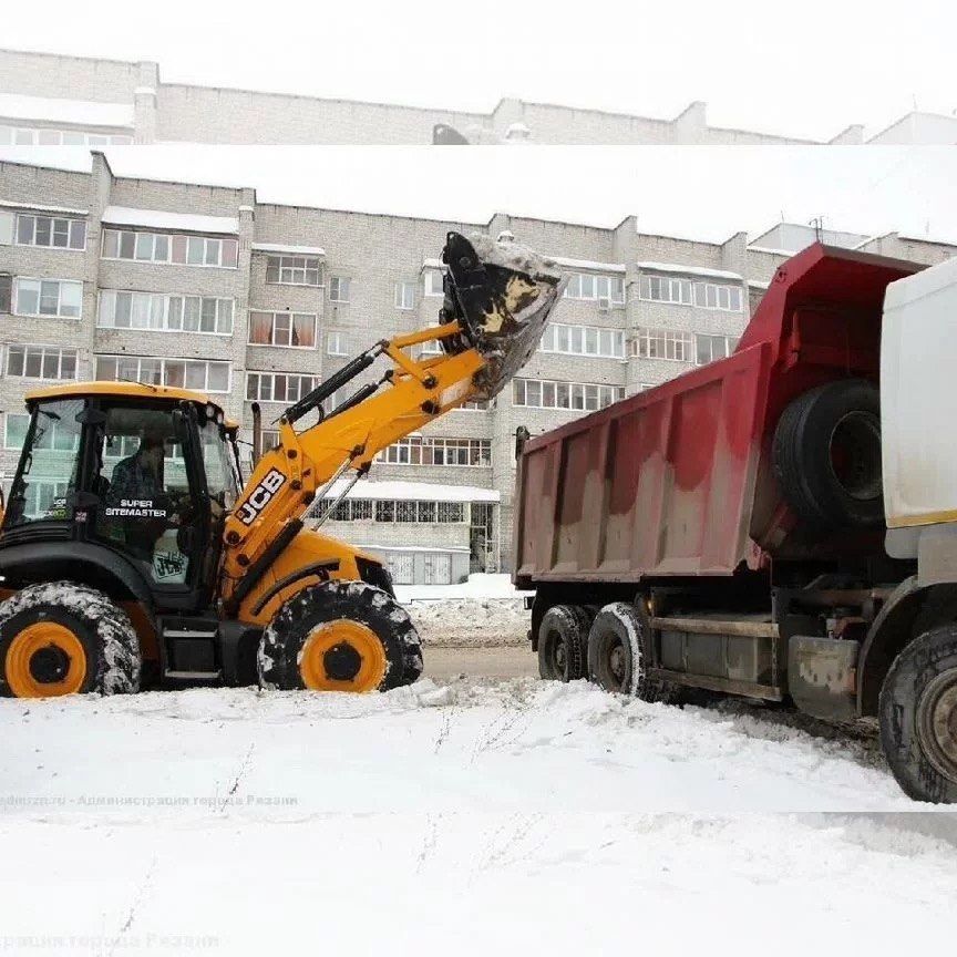 Вывоз снега самосвалом в Минске